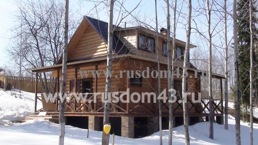 Сруб дачного дома 6000 х 9000   290 000 руб.